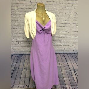 See you Monday  by anthropology size xl purple maxi dress